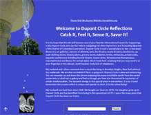 Tablet Screenshot of dupontcirclereflections.us